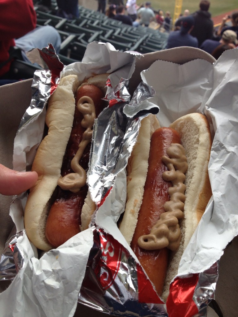 Hot Dogs At The Ballpark That's Cleveland Baby!!!